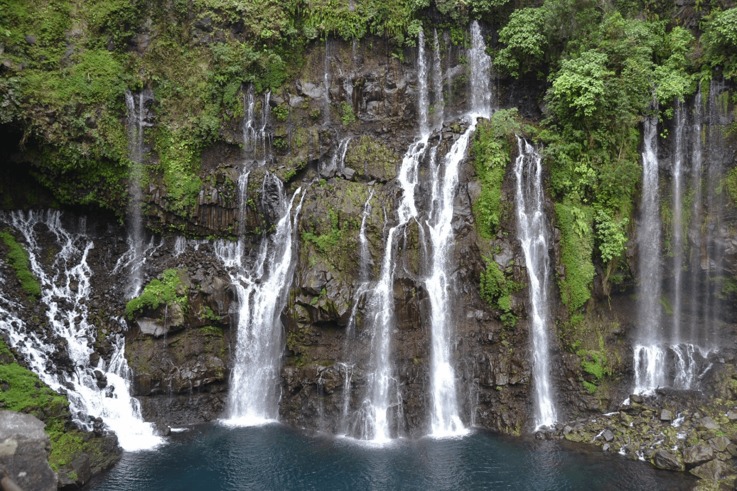 Cascade Grand Galet La Réunion