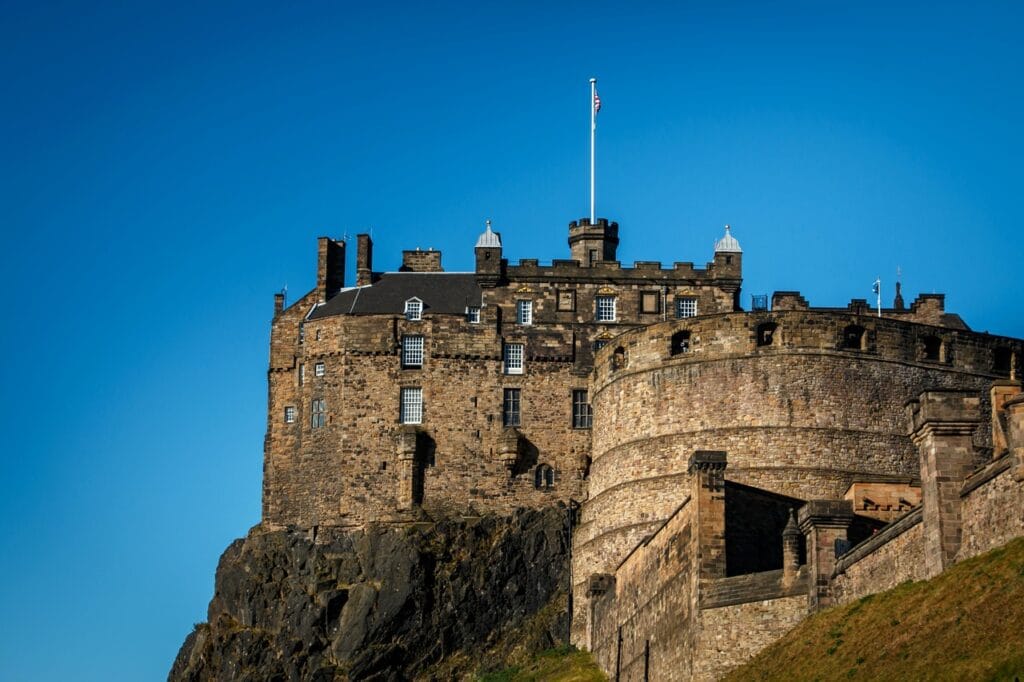 Visite du château d'Edimbourg